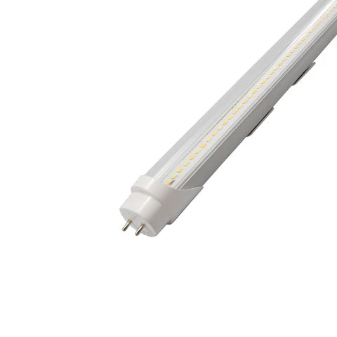 LED T8 Tube - Adjustable Wattage (12W/15W/18W/20W/22W) - 2750 Lumens - Selectable CCT 3500K/4000K/5000K/5700K/6500K - 4FT - Clear Lens - Type A+B - Double-Ended Power - 120-277V - ETL Listed - Lumens Depot