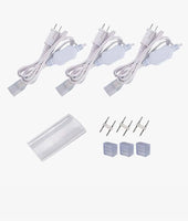Extra Power Cord Pack for 110V 7x14.5mm LED Neon Light – ProSelect Neon Lighting