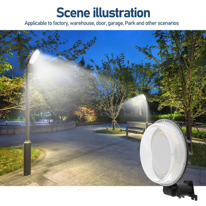 100W 5000K LED Barn Light – Ultra-Bright, 100lm/w Energy-Efficient Outdoor Security Lighting - Lumens Depot