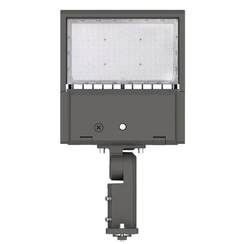 4th Gen Premium LED Area Light - 150W - Grey Housing - Universal Bracket for Outdoor & Commercial Applications - Lumens Depot