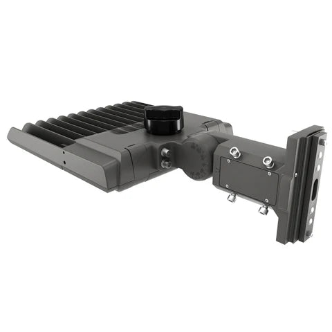 4th Gen Premium LED Area Light - 150W - Grey Housing - Universal Bracket for Outdoor & Commercial Applications - Lumens Depot