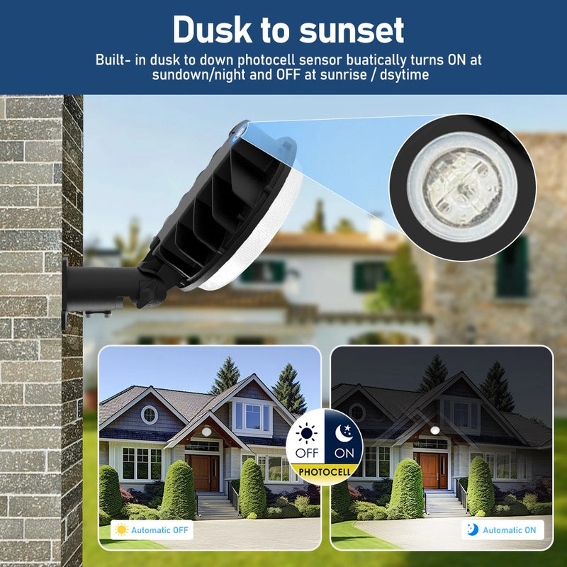 100W 5000K LED Barn Light – Ultra-Bright, 100lm/w Energy-Efficient Outdoor Security Lighting - Lumens Depot