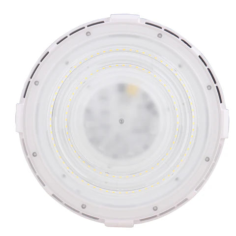 LED Parking Garage Light - 60W - 6,900 Lumens - 5000K Daylight - IP65 Waterproof - DOB Technology - UL Listed - 120-277V - White Housing - Lumens Depot