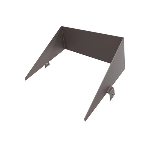 External Half Glare Shield for Glass Lens – Compatible with X-WPC LED Wall Packs - Reduce Light Spill & Enhance Directional Control - Lumens Depot