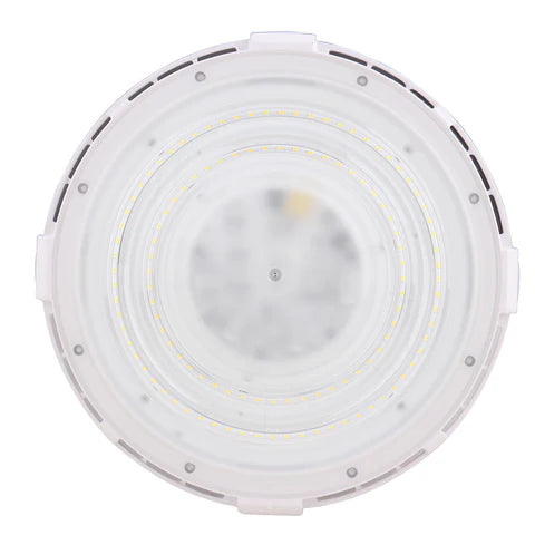 LED Parking Garage Light - 90W - 10,350 Lumens - 5000K Daylight - IP65 Waterproof - DOB Technology - UL Listed - 120-277V - White Housing - Lumens Depot
