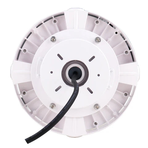 LED Parking Garage Light - 90W - 10,350 Lumens - 5000K Daylight - IP65 Waterproof - DOB Technology - UL Listed - 120-277V - White Housing - Lumens Depot