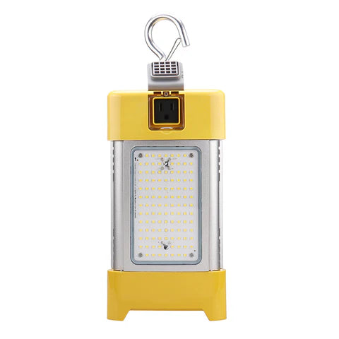 LED Portable Work Light - Adjustable 60W/80W/100W - 14500 Lumens - 5000K - 120V - IP65 - UL & DLC Listed - Lumens Depot