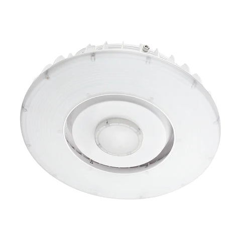 LED Parking Garage Light - 75W - 8,876-10,485 Lumens - CCT Adjustable 3000K-4000K-5000K - IP65 Waterproof - UL & DLC Listed - 100-277V - White Housing - Lumens Depot