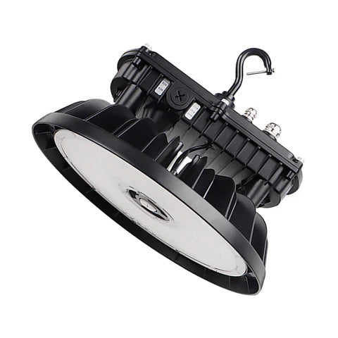 LED UFO High Bay, Selectable 240W/270W/310W and CCT 4000K/5000K, 46,500 Lumens, 120-277 VAC - Lumens Depot