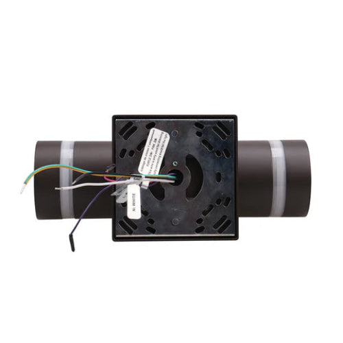 30W LED Up & Down Wall Sconce – 3,360 Lumens – CCT Adjustable (3000K/4000K/5000K) – 120-277V – Bronze Housing – IP65 Waterproof – UL Listed - Lumens Depot