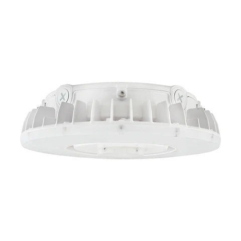 LED Parking Garage Light - 75W - 8,876-10,485 Lumens - CCT Adjustable 3000K-4000K-5000K - IP65 Waterproof - UL & DLC Listed - 100-277V - White Housing - Lumens Depot