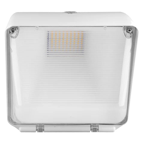 40W LED Wall Pack – 5,419 Lumens – 5000K Daylight – Built-in Photocell – 100-277V – IP65 – UL & DLC Listed - Lumens Depot