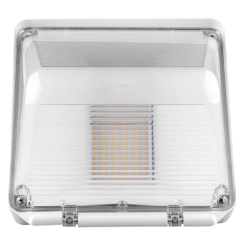 40W LED Wall Pack – 5,419 Lumens – 5000K Daylight – Built-in Photocell – 100-277V – IP65 – UL & DLC Listed - Lumens Depot