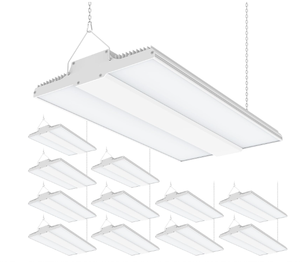 LED Linear High Bay Light, 1.6ft, 240W, CCT 5000K, 36,000 Lumens, 100-277 VAC - Lumens Depot