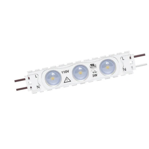 LED Modules - 3W - 390 Lumens - 3000K Warm White - 110V AC - IP65 Waterproof - UL Listed - Lumens Depot