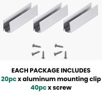 Additional Mounting Kit for 110V Single Color LED Neon Lights