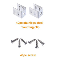 Extra Mounting Pack Only for 12/24V Smart RGB LED Neon Rope Light
