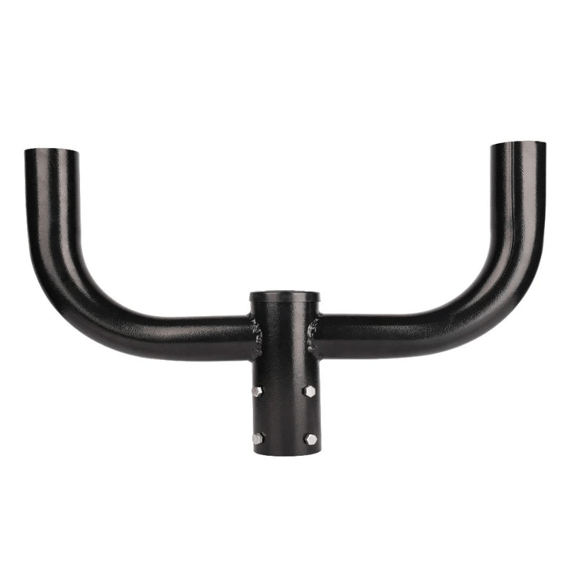 Mounting Bracket for 2-3/8” O.D. Tenon - Dual Fixture Capability with Adjustable Fitters - Lumens Depot