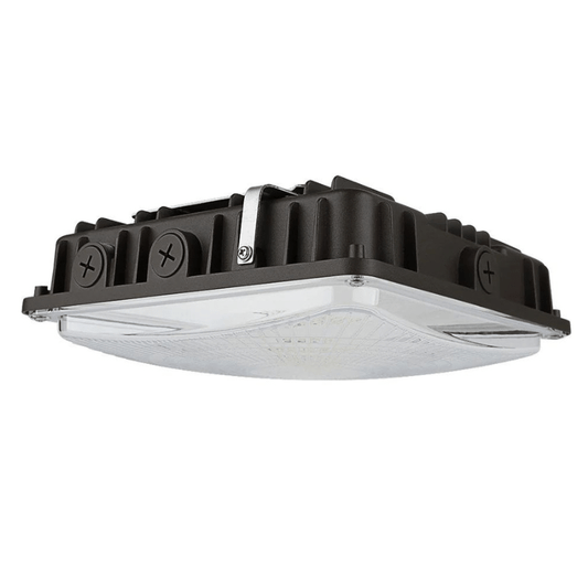 LED Canopy Light, 63W/45W/30W, Selectable Watts and CCT, 5000K/4000K, 8500 Lumens - Lumens Depot