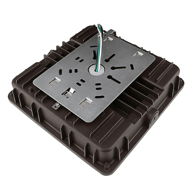 LED Canopy Light, 63W/45W/30W, Selectable Watts and CCT, 5000K/4000K, 8500 Lumens - Lumens Depot