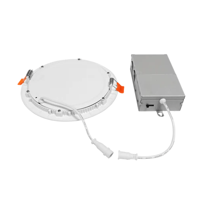 LED Recessed Downlight with Junction Box, 6 inch, 12W, 1020 Lumens, Selectable CCT 2700-5000K, 90 CRI, 120 VAC - Lumens Depot
