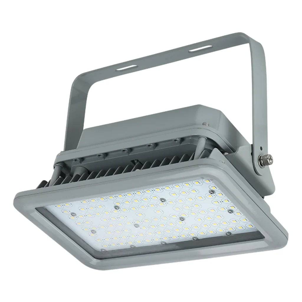 100W LED Explosion Proof Flood Light, A Series, 120°, AC100-277V, 5000K Non-Dimmable - 13500 LM - Lumens Depot