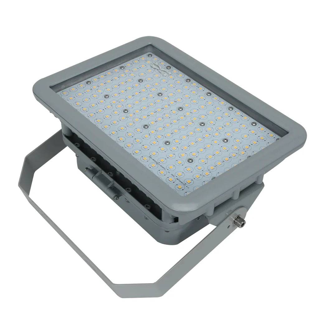 80W LED Explosion Proof Flood Light, A Series, 120° AC100-277V, 5000K Non-Dimmable - 10800 LM - Lumens Depot