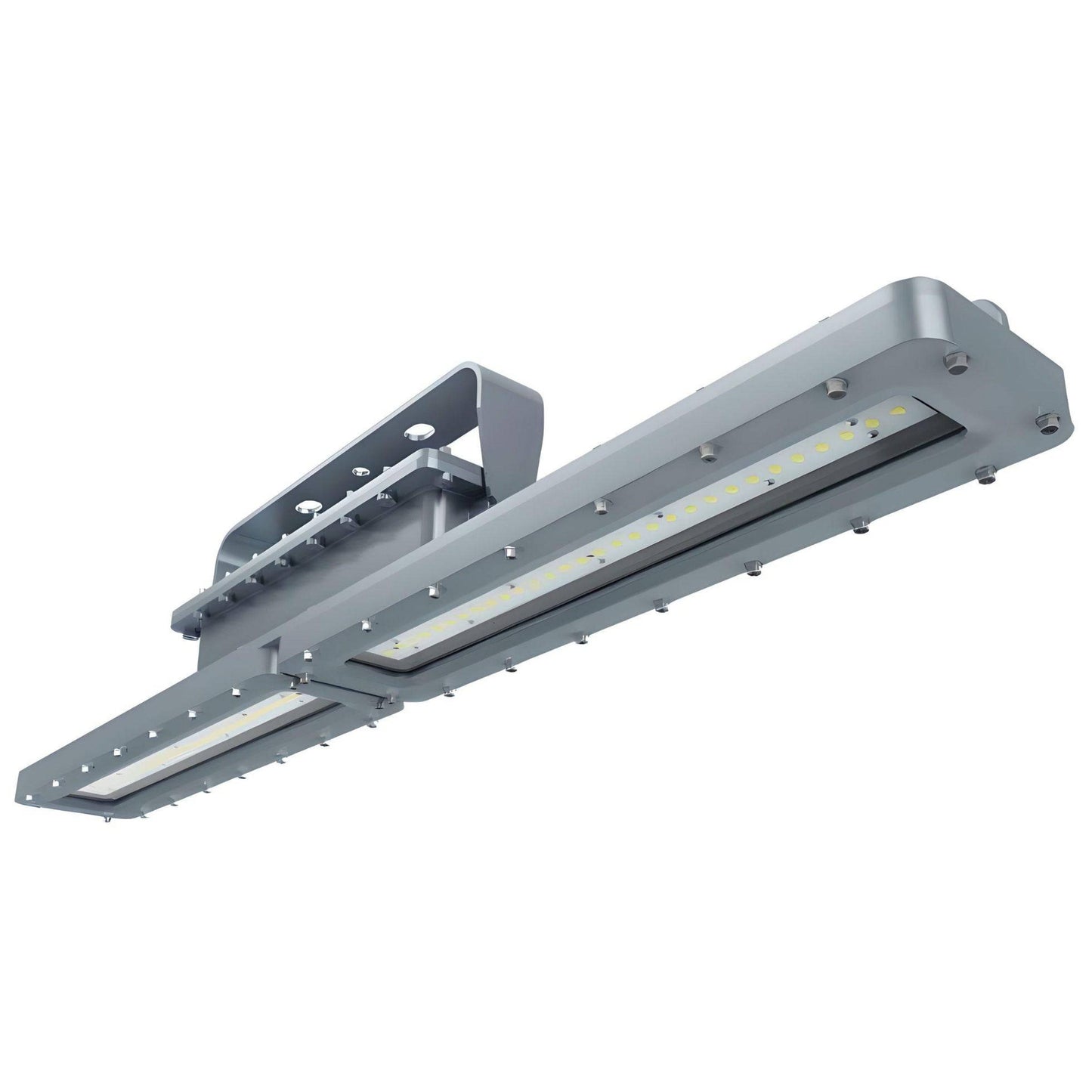 LED Explosion-Proof - 100 Watt Explosion Proof Linear Light I Series, 5000K- Non Dimmable, 8400 LM, AC100-277V - IP66 - Lumens Depot