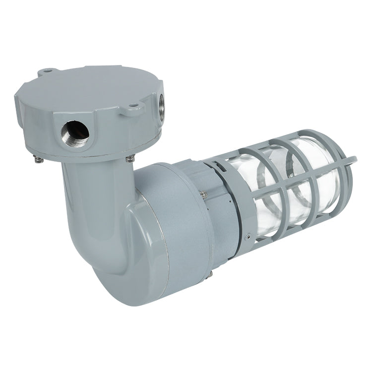 LED Explosion Proof Jelly Jar Light (Wall Mount), O Series, 20W, 5000K, 2800 Lumens, 100-277 VAC - Lumens Depot