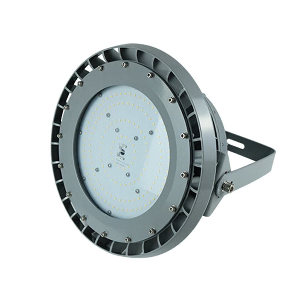 150 Watt LED Explosion Proof Round High Bay Light, B Series, 5000K- Non Dimmable, 20250LM, AC100-277V - Lumens Depot