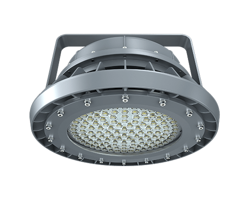 LED Explosion-Proof Light - 60 Watt LED Explosion Proof Round High Bay Light, B Series, 5000K- Non Dimmable, 8400LM, AC100-277V - Lumens Depot