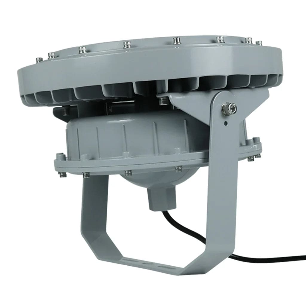 LED Explosion-Proof Light - 80 Watt LED Explosion Proof Round High Bay Light, C Series, 5000K- Non Dimmable, 10800LM, AC100-277V-IP66 - Lumens Depot