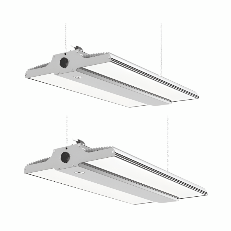 LED Linear High Bay Light, 1.2ft, 150W/120W/90W, CCT 3000K/4000K/5000K, 22,500 Lumens, 100-277 VAC - Lumens Depot