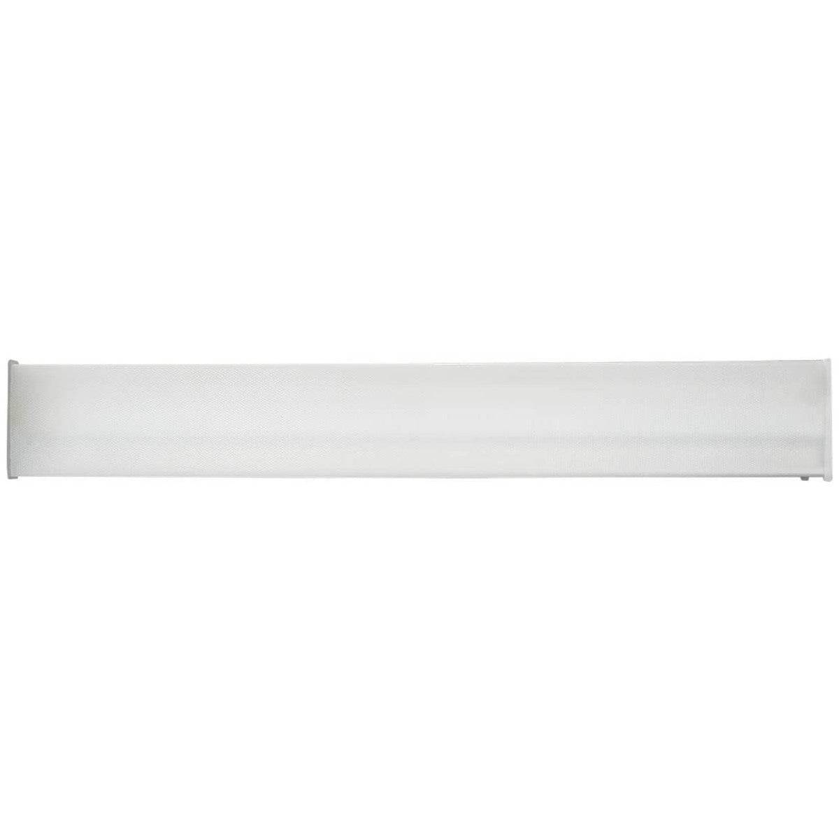 4ft LED Wraparound Light 40W - 3500K/4000K/5000K CCT Selectable - Prismatic Lens - Lumens Depot