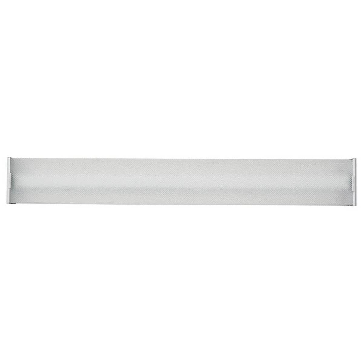 4ft LED Wraparound Light with Selectable Wattage & CCT - 22W/30W/38W - 3500K/4000K/5000K - Prismatic Lens - Lumens Depot