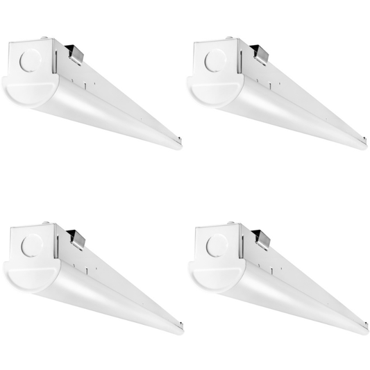 8ft LED Linear Strip Light - 90W Tunable and 11700 Lumens, 3500k/4000k/5000k CCT Adjustable, 0-10V Dimmable- UL &DLC Listed - Lumens Depot