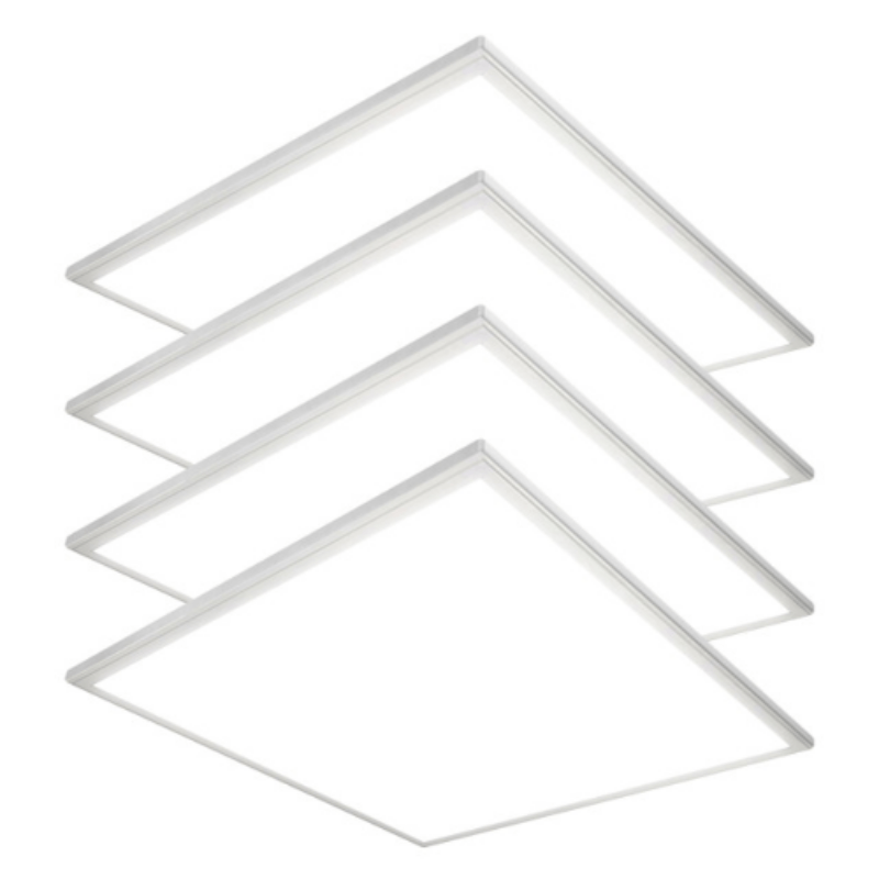 LED Ceiling Panel Lights, 20W/25W/30W/35W/40W, 2x2, Selectable Watts And CCT 3000K-5000K- 5200 Lumens - Lumens Depot