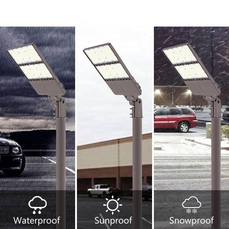 400W LED Parking Lot Light, 5000K 56,879LM, ETL Listed, IP65 Waterproof, Built-in Photocell, Slip Fitter Mount, 277-480V Outdoor Parking Lot & Area Lighting - Lumens Depot