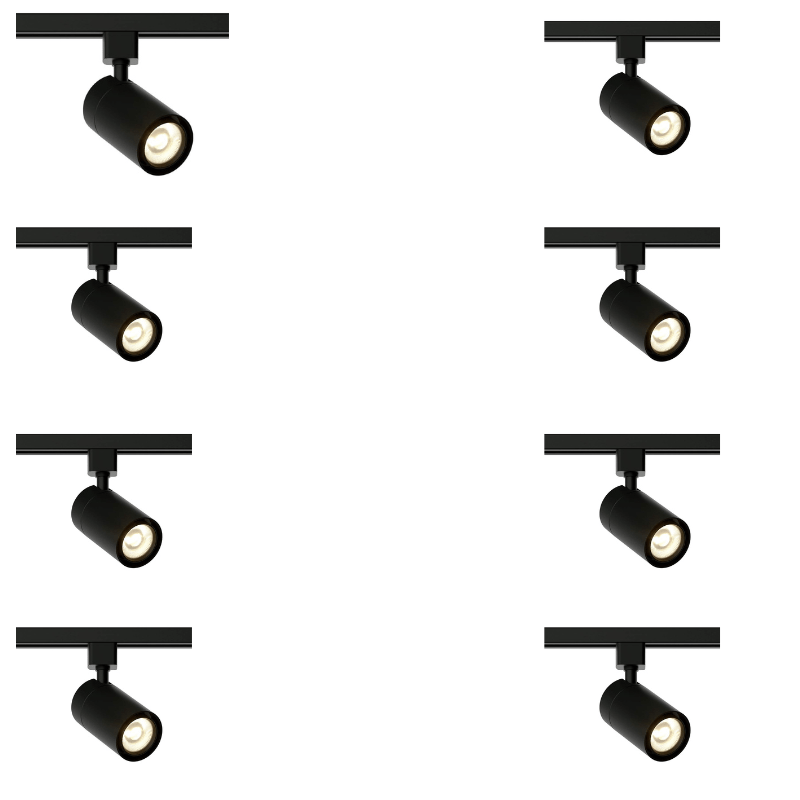 30W LED Track Lighting - 2700K/3000K/4000K/5000K/5700K - Adjustable 5-Color Temperature - Lumens Depot