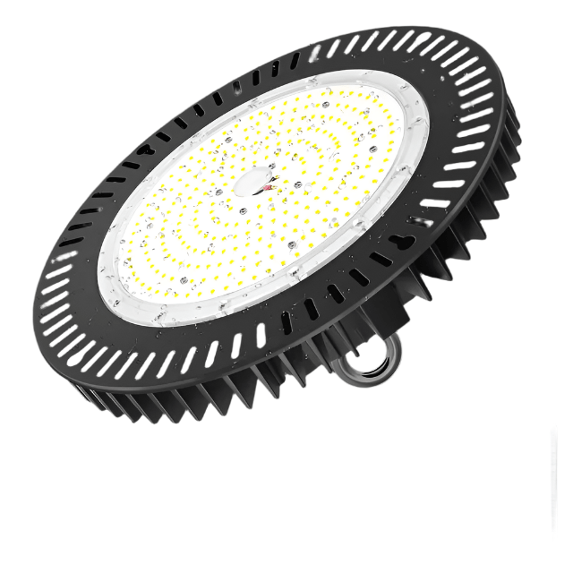 LED UFO High Bay Light, 150W, CCT 5000K, 21,000 Lumens, 100-277 VAC - Lumens Depot