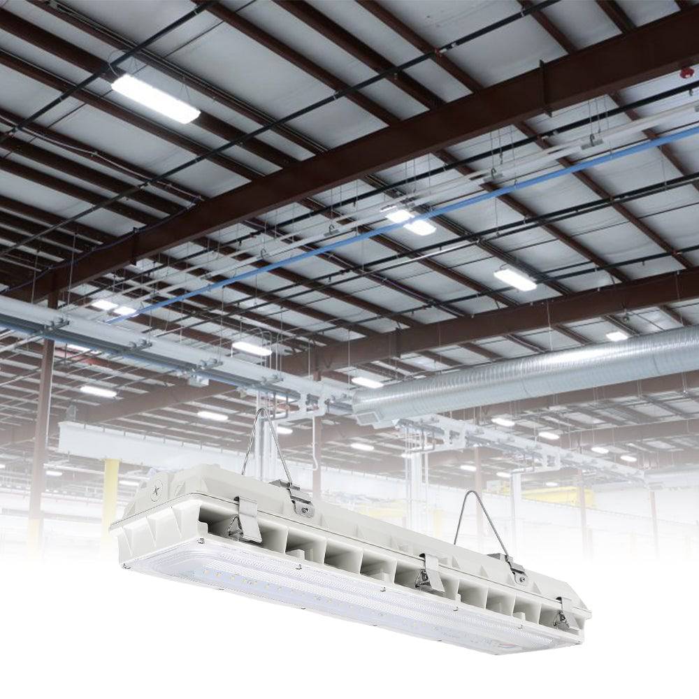 4 feet LED Commercial Vapor-Tight Strip Fixture- PMIVT, 5,155 to 7,610 lumens - Lumens Depot