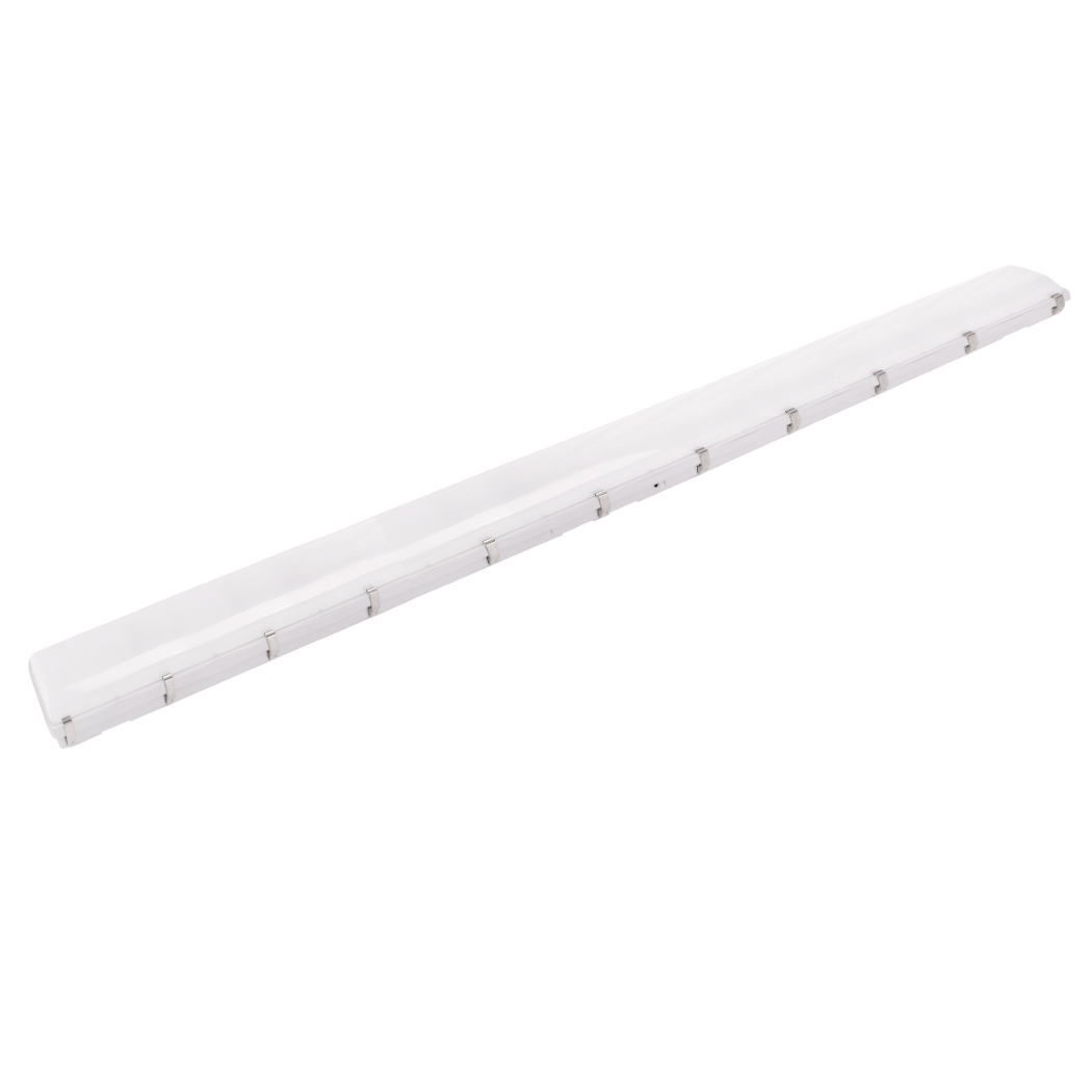 8FT LED Vapor Tight Light, 65-90W, 3CCT, 120-277V, 130LM/W, Dimmable, UL/DLC Listed - Lumens Depot