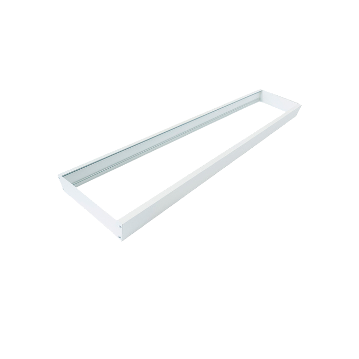 Aluminum Surface Mount Kit for LED Flat Panels, 1x4, Edge-Lit & Back-Lit - Lumens Depot