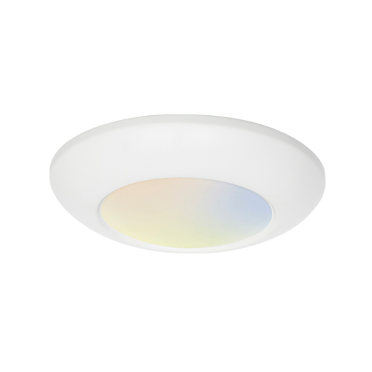 6-Inch Surface Mount Disk Light with Selectable 5CCT, 120V AC - Lumens Depot