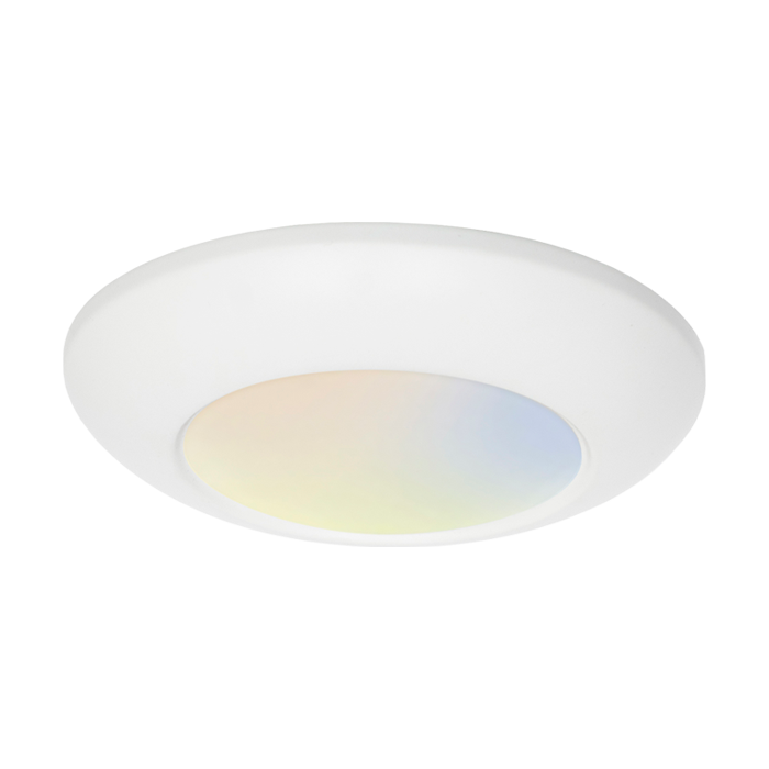 12" Surface Mount Disk Light with Adjustable 5CCT Color Selector - Lumens Depot