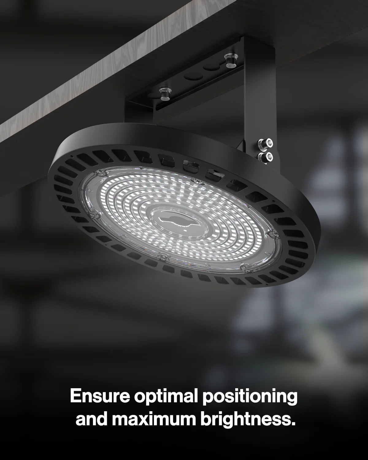 Adjustable U-Bracket Mount for UFO High Bay Light Fixtures - Lumens Depot