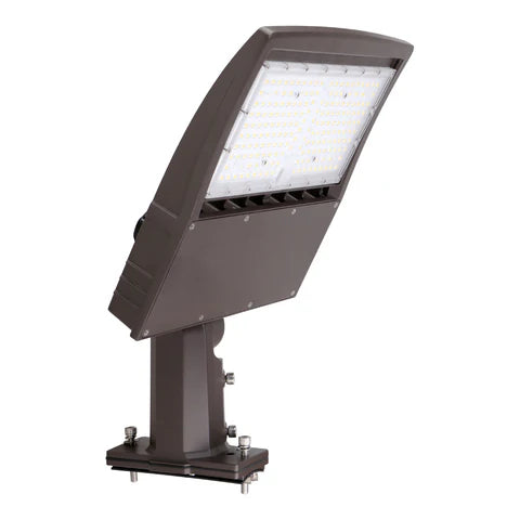 150W LED Area Light – Universal Mounting Bracket for Versatile Installation - Lumens Depot