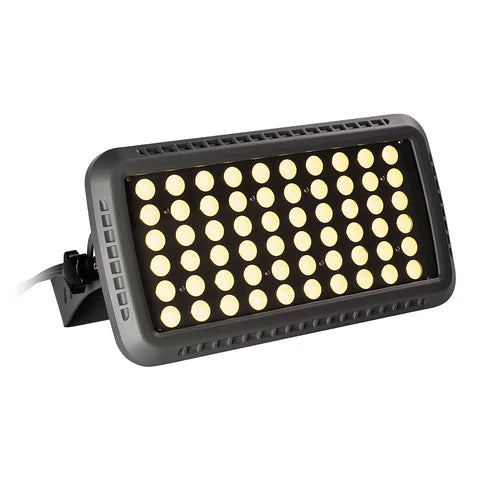 100W LED Flood Light - 3000K Warm White - 30° Beam Angle - Grey Housing - ETL Listed - Lumens Depot