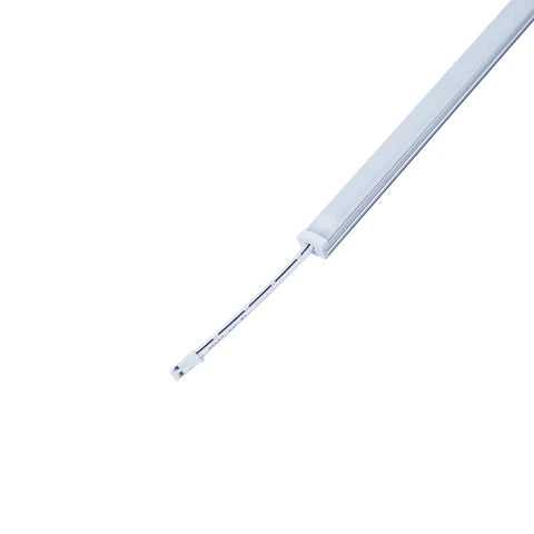 Gondola Shelf Light - 12W Per Strip - 560 Lumens - 6500K Daylight - 24V DC - 4FT - V-Shape - 90º Beam Angle - UL Listed - Pack of 4