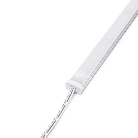 Gondola Shelf Light - 12W Per Strip - 560 Lumens - 6500K Daylight - 24V DC - 4FT - V-Shape - 90º Beam Angle - UL Listed - Pack of 4